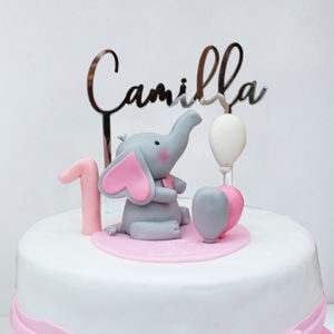 Cake Topper Personalizzati in plexiglass e legno