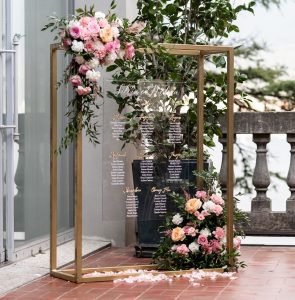 TABLEAU DE MARIAGE DELUXE IN PLEXIGLASS