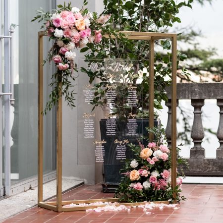 Tableau De Mariage Deluxe In plexiglass