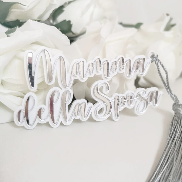 Segnaposto "Mamma della Sposa"