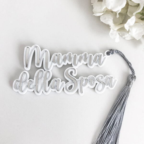 Segnaposto "Mamma della Sposa"