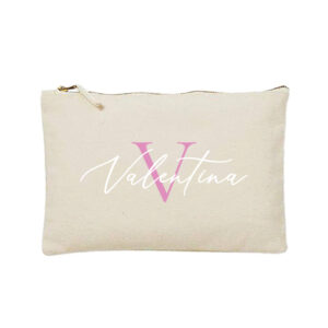 Pochette personalizzata in cotone